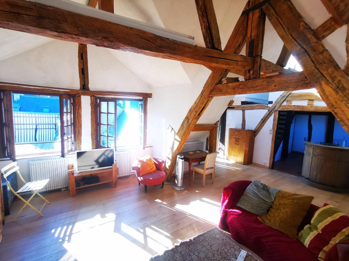 Les Toits De Rouen ✧ Atypique Et Familial Apartment ภายนอก รูปภาพ