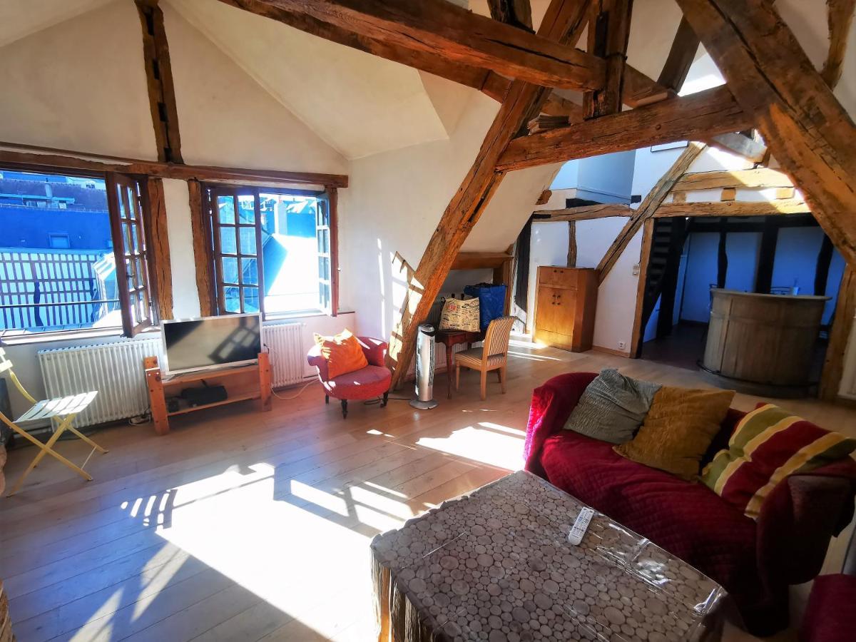 Les Toits De Rouen ✧ Atypique Et Familial Apartment ภายนอก รูปภาพ