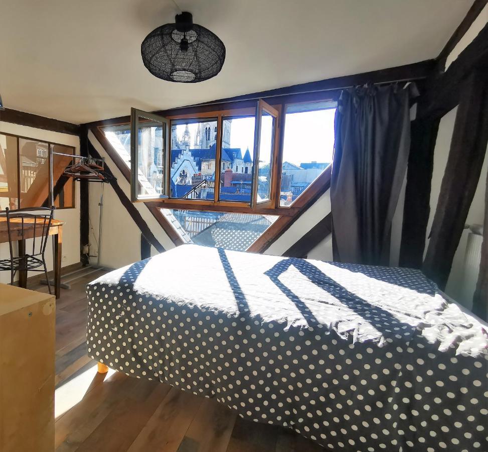 Les Toits De Rouen ✧ Atypique Et Familial Apartment ภายนอก รูปภาพ