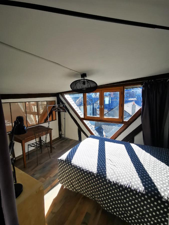 Les Toits De Rouen ✧ Atypique Et Familial Apartment ภายนอก รูปภาพ
